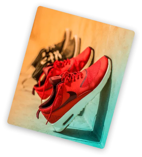 Nike shoes product shoot