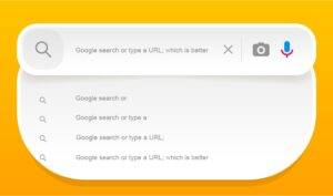 Google Search or Type a URL, Which is better