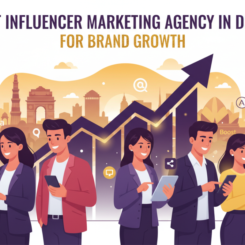 Best Influencer Marketing Agency in Delhi for Brand Growth