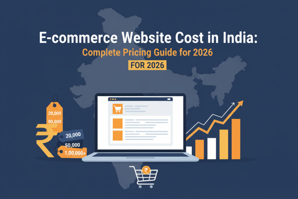 E-commerce Website Cost in India: Complete Pricing Guide for 2026